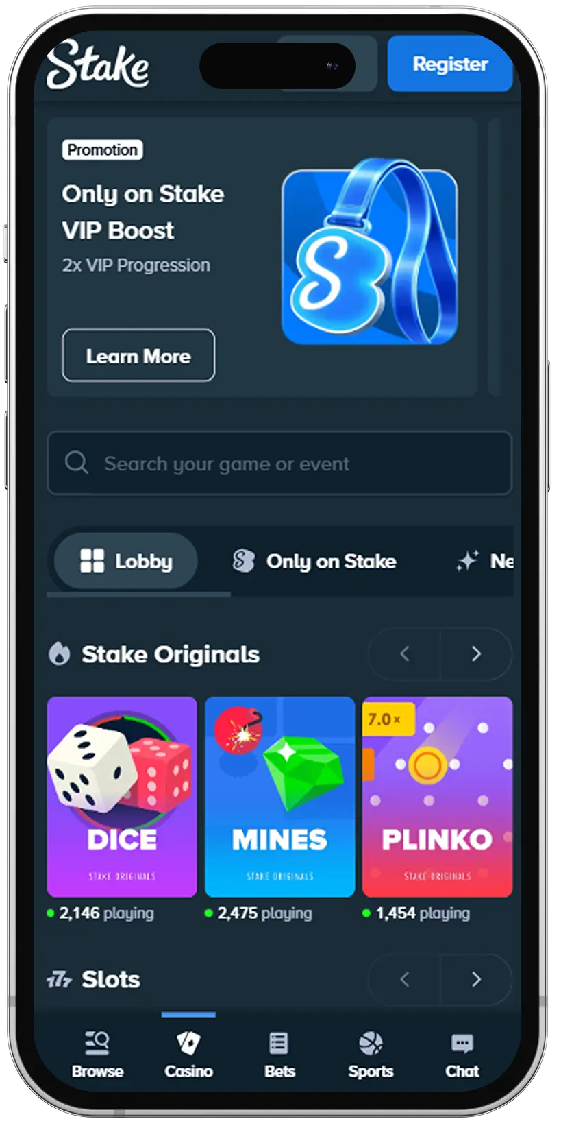 Stake Login Stake App with Mobile Gaming for Smartphones and Tablets