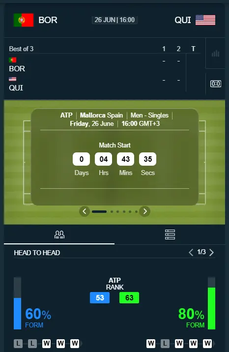 Tennis at Stake Sports Betting